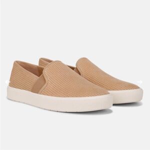 Vince Blair Perforated Suede Sneakers New!